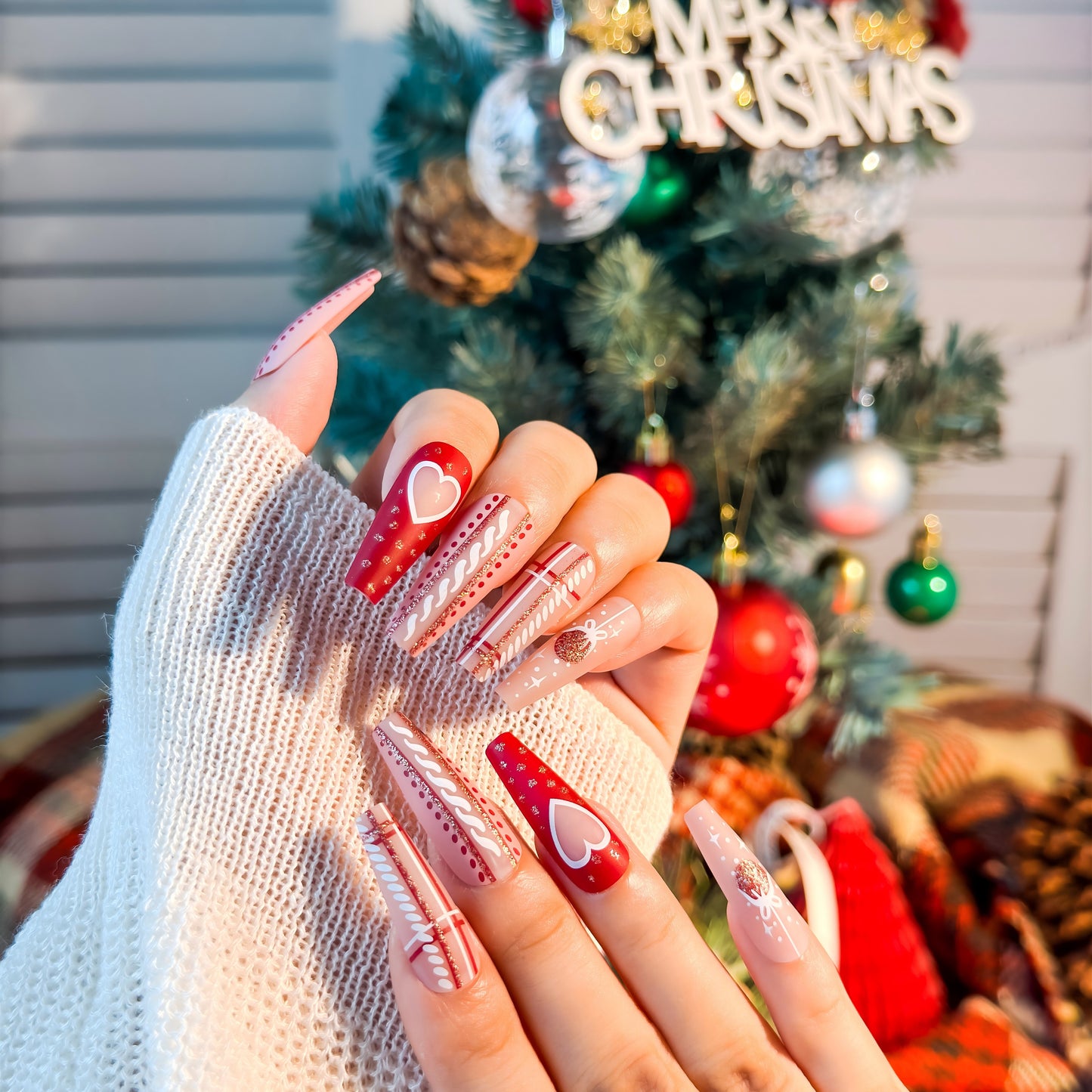 (BUY 10 GET 10 FREE) Christmas Nails Sale!!!