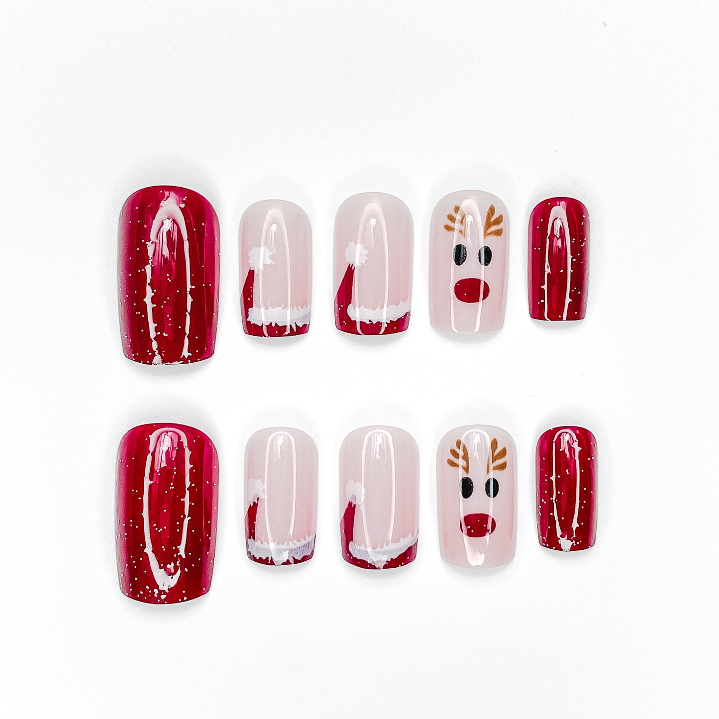 (BUY 10 GET 10 FREE) Christmas Nails Sale!!!