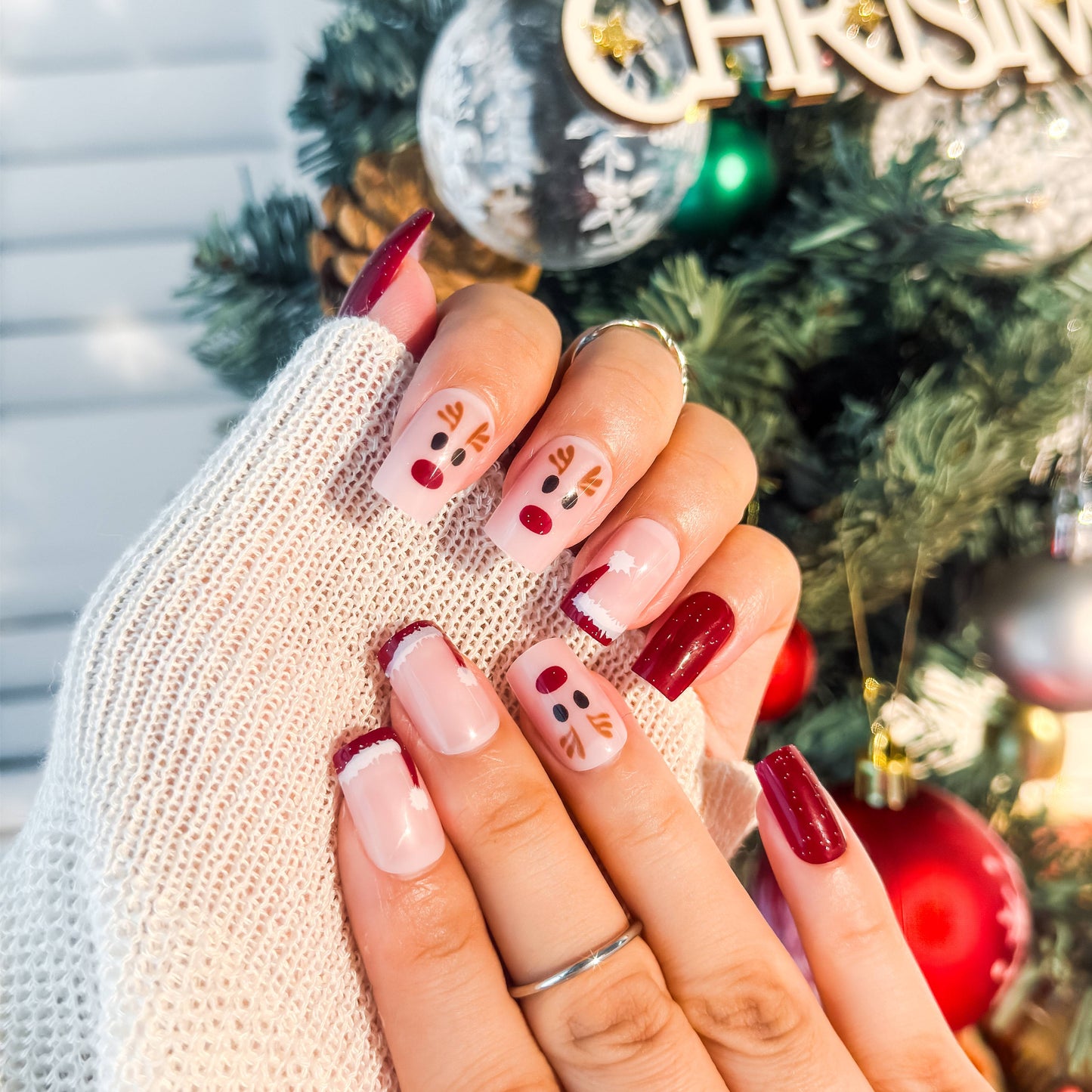 (BUY 10 GET 10 FREE) Christmas Nails Sale!!!
