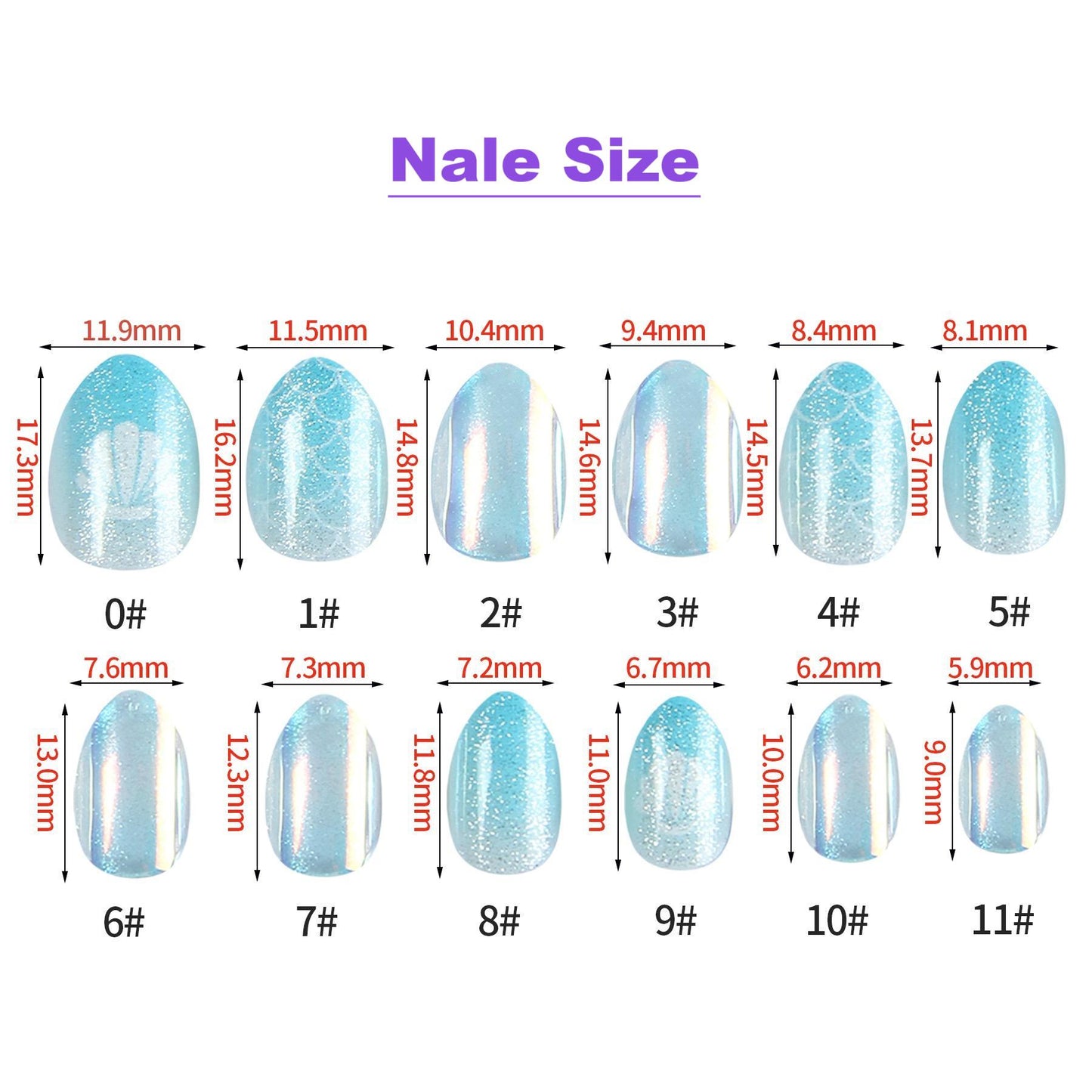 Poise Press-on Nails For Kids 24pcs