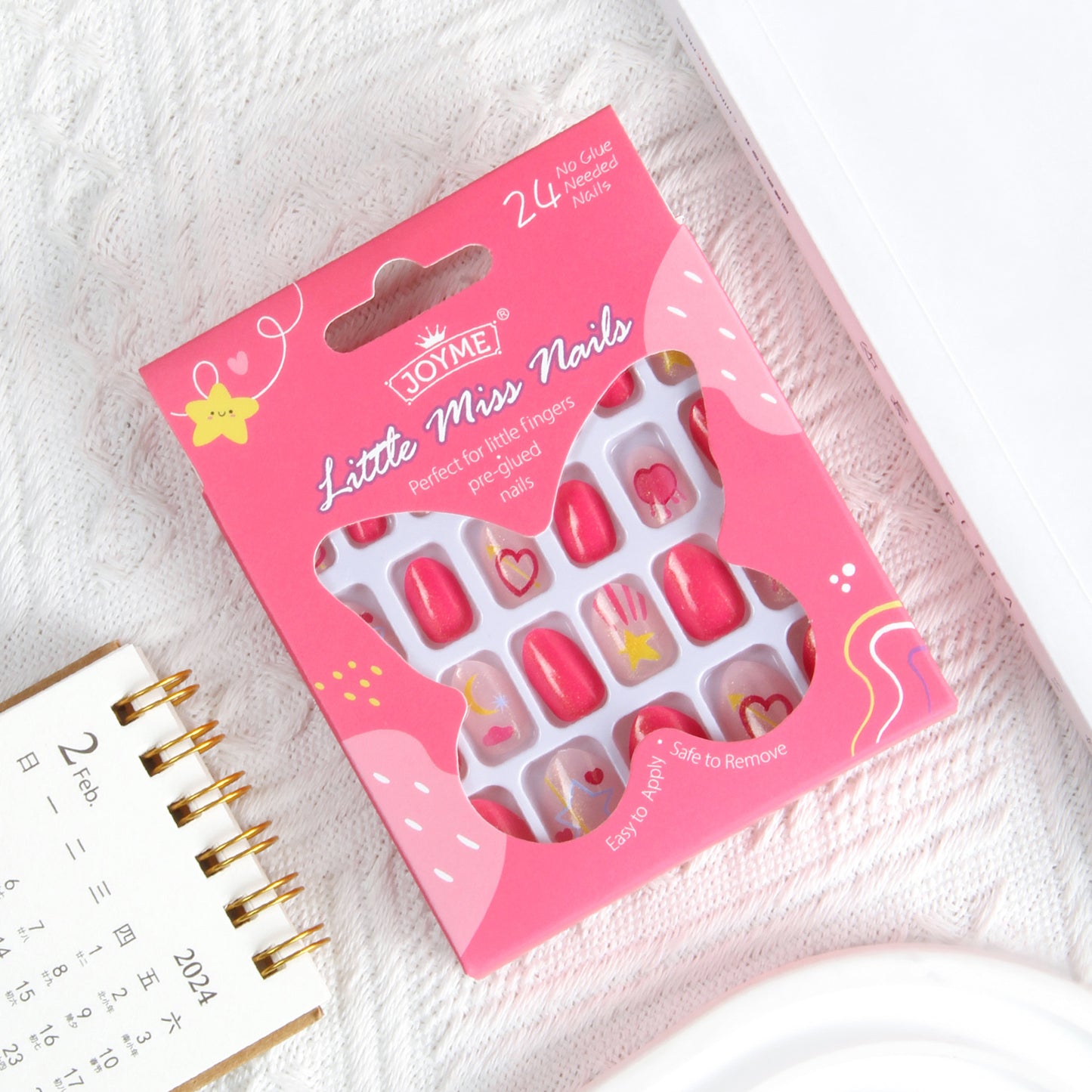Poise Press-on Nails For Kids 24pcs