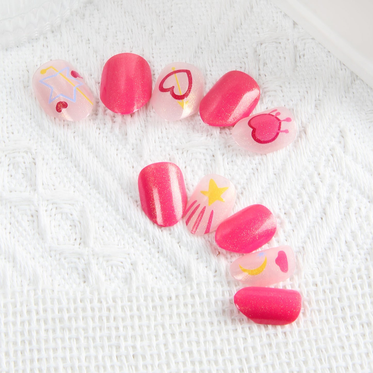 Poise Press-on Nails For Kids 24pcs