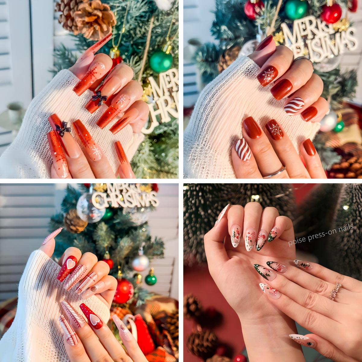 (BUY 10 GET 10 FREE) Christmas Nails Sale!!!